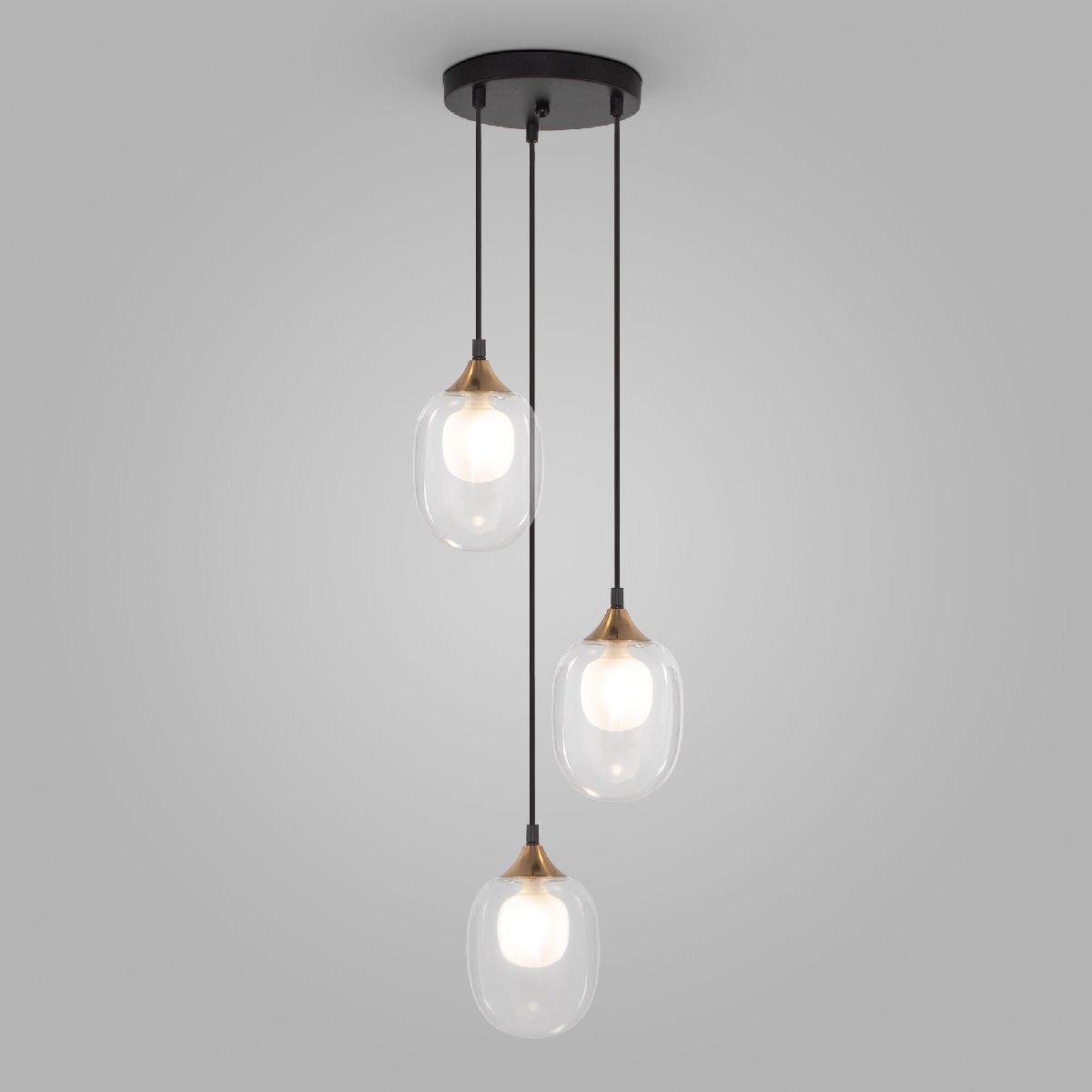 Подвесной светильник галогеновый Eurosvet 70216/3 латунь a064747