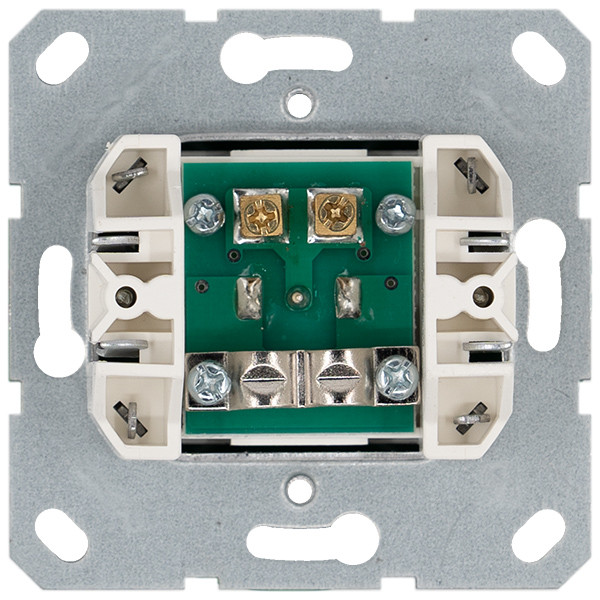 Розетка TV Ф9.5mm проходная с накладкой, цвет Тауп Jasmart G6002T