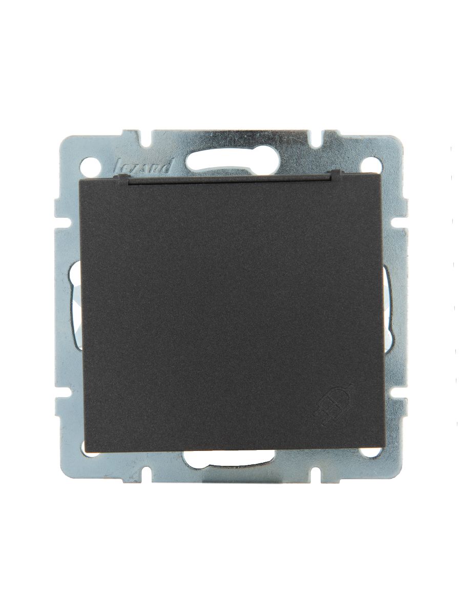 Розетка с/з с крышкой Lezard Rain 703-4188-123