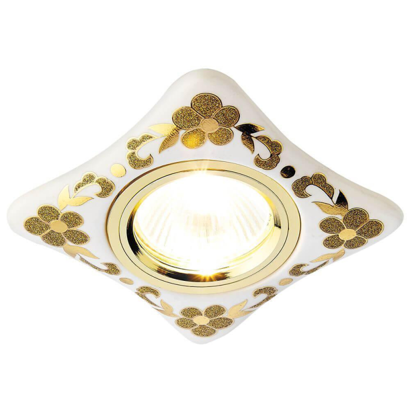 Встраиваемый светильник Ambrella Light Desing D2065 W/GD