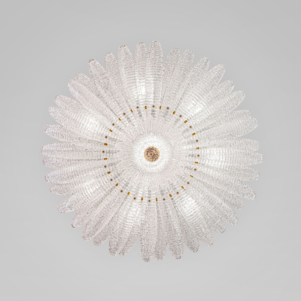 Потолочная люстра Eurosvet Flowers 101015/10 латунь Smart a072174