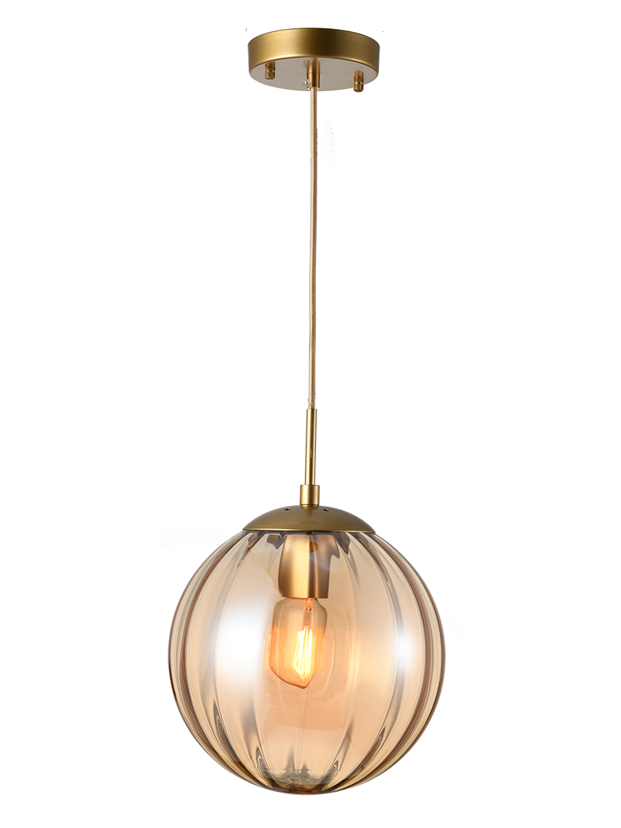 Подвесной светильник Elvan PD-9932-E27-BrAmb