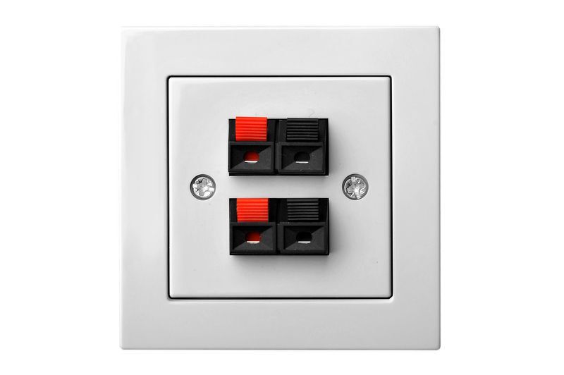 Аудио розетка двухместная Liregus Epsilon 28-037