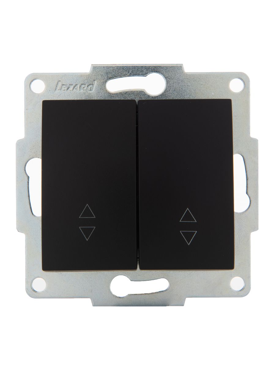 Выключатель проходной двойной Lezard Karina 707-4288-106