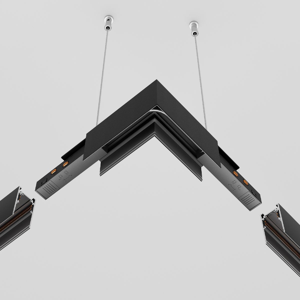 Угловой коннектор питания Maytoni Technical Accessories for Exility TRA034CPC-42B-15