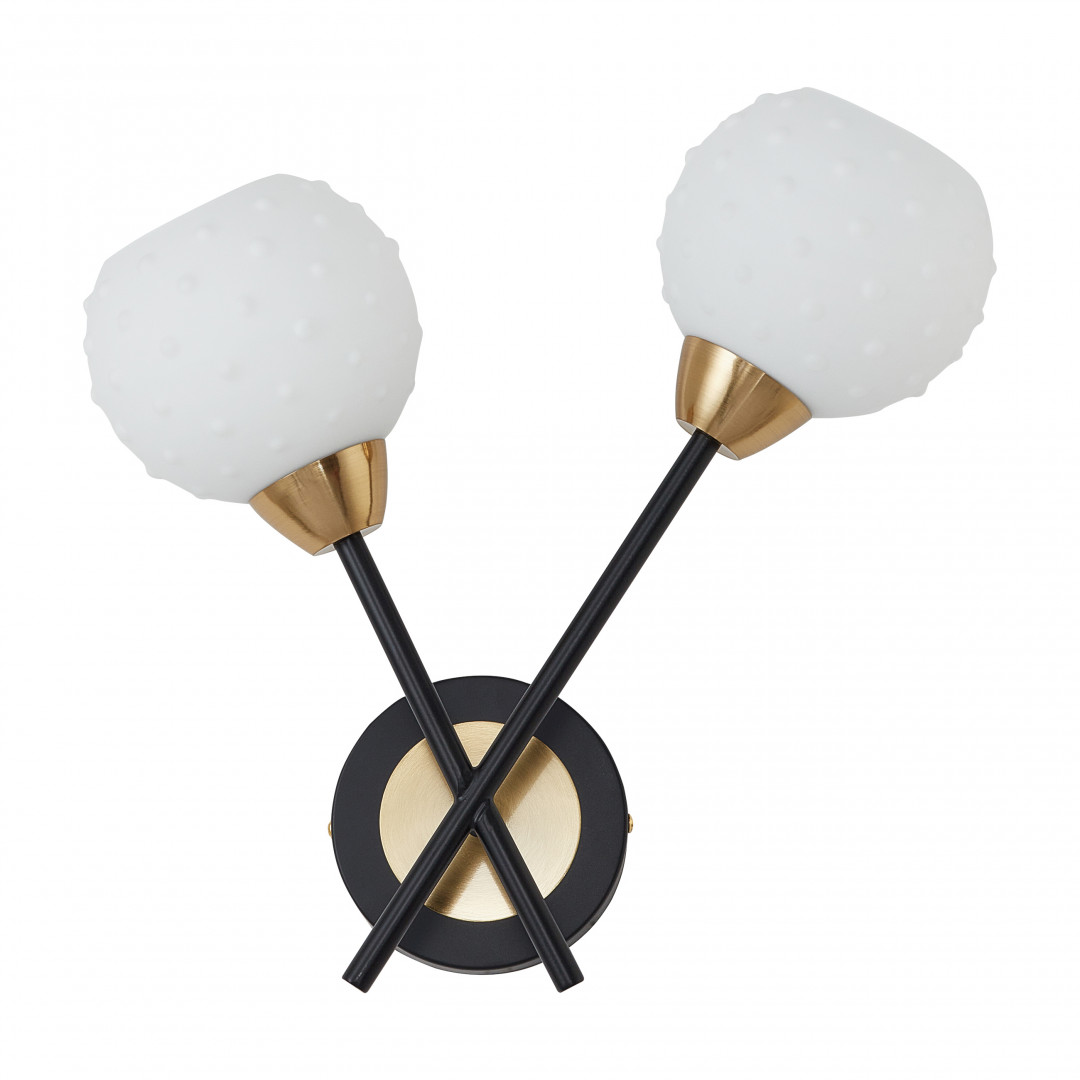 Бра Arte Milano Neapolis 278408/2B BK/GD