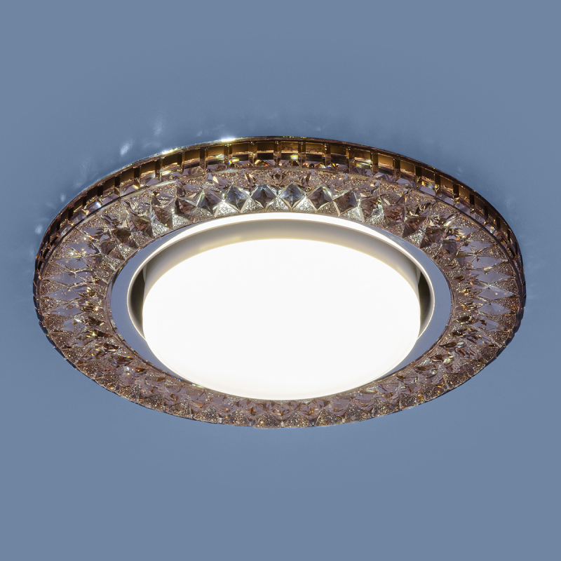 Встраиваемый светильник Elektrostandard 3021 GX53 GC тонированный 4690389100017