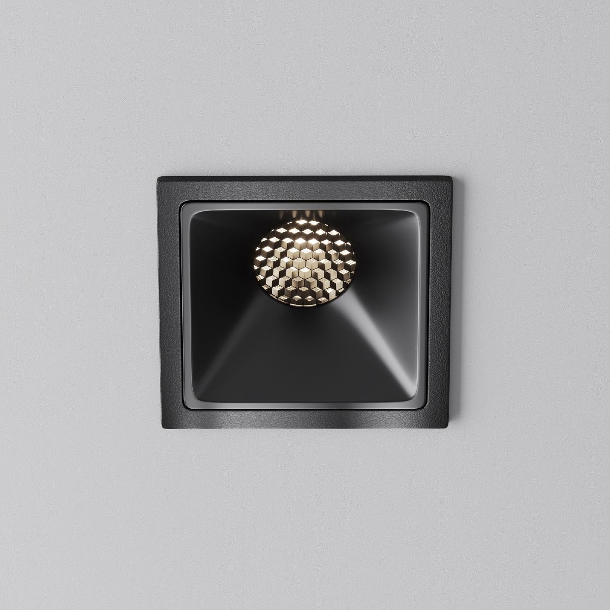 Встраиваемый светильник Maytoni Alfa LED DL043-01-10W4K-SQ-B-1