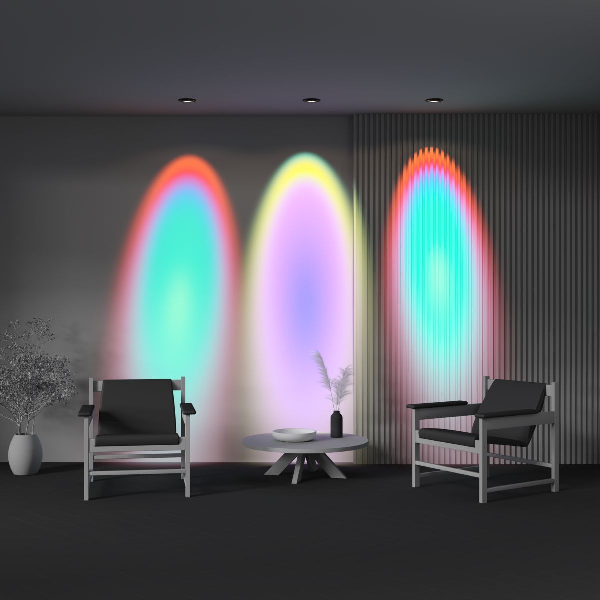 Встраиваемый светильник Maytoni Lens DL105-12W4K-B