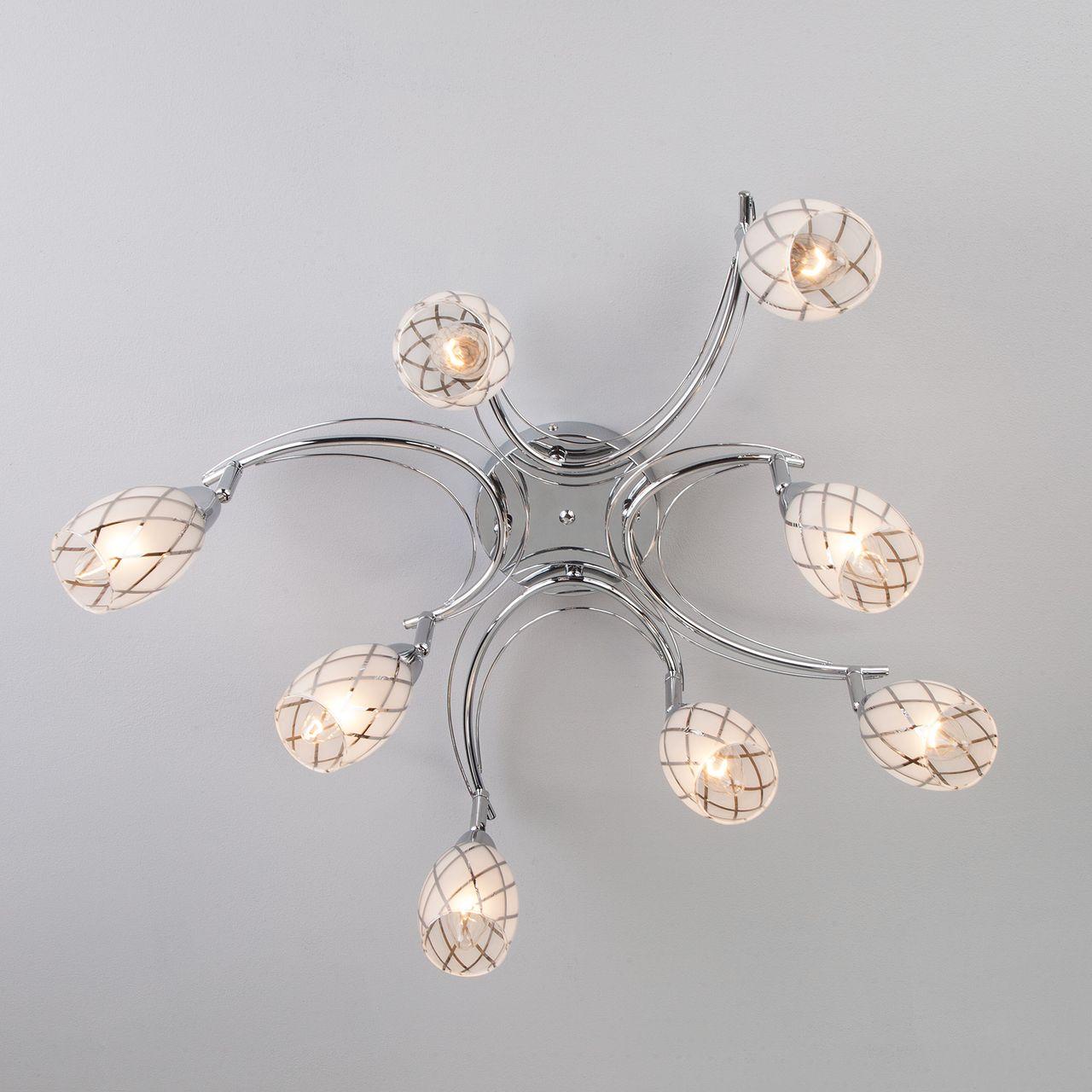 Потолочная люстра Eurosvet Christina 30128/8 хром