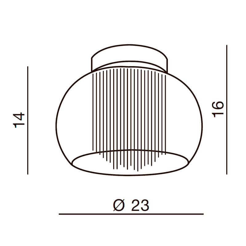Потолочный светильник Azzardo Rego 23 AZ1001