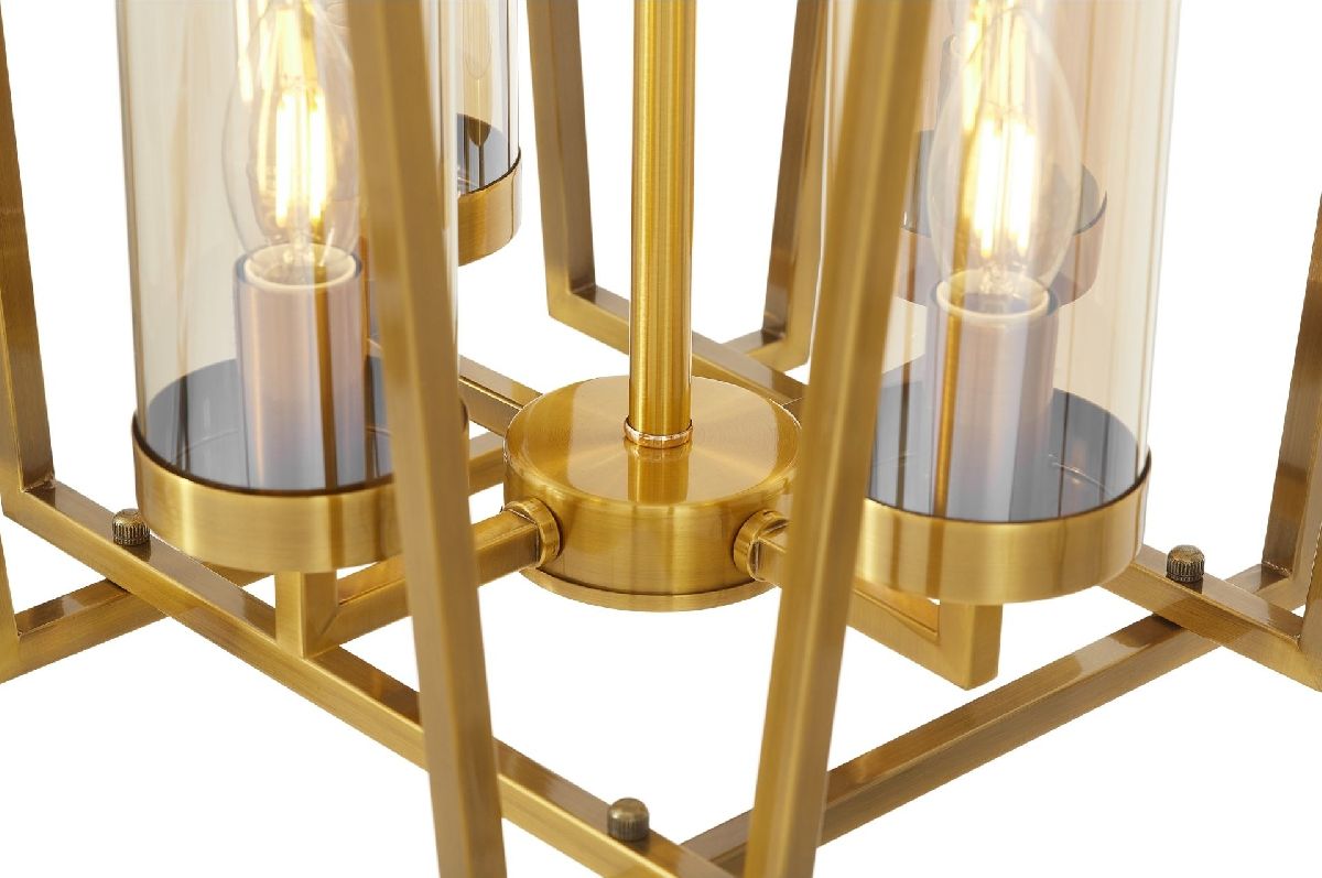 Подвесная люстра Lumina Deco Afres LDP 1246-4 MD+AB