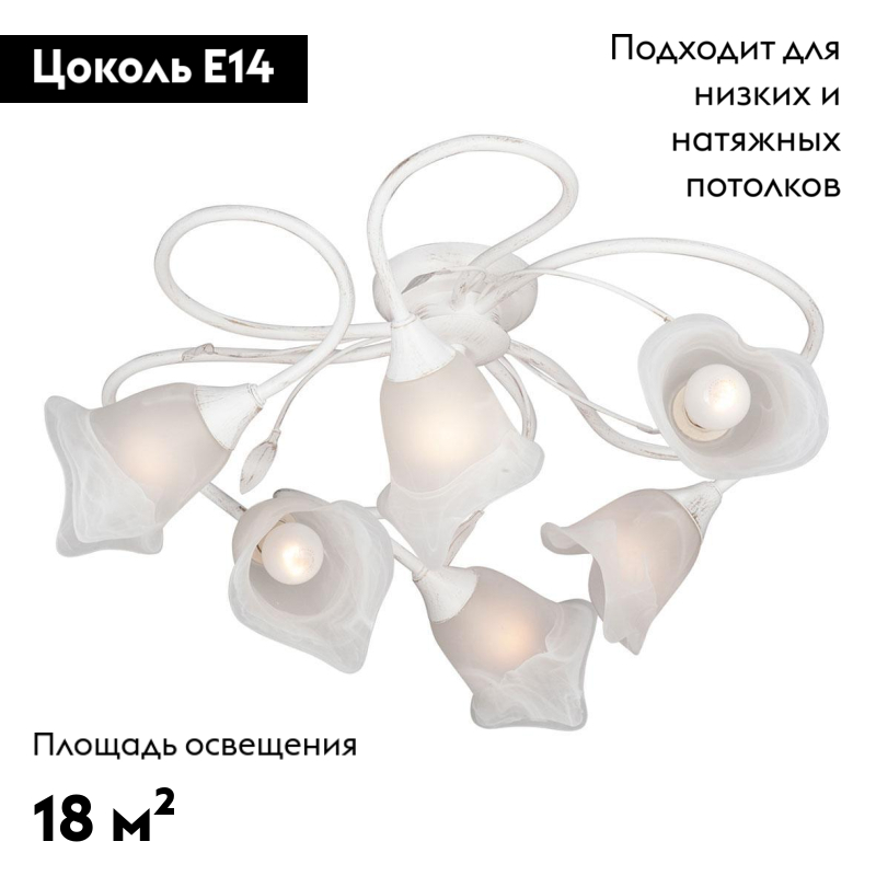 Потолочная люстра Vitaluce V3262-0/6PL