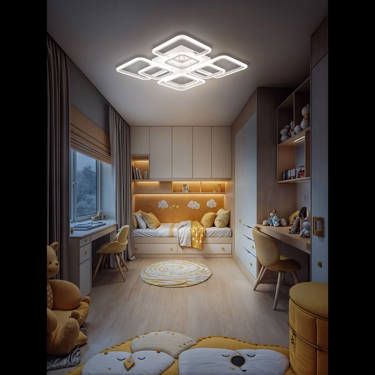 Потолочная люстра Natali Kovaltseva Spektr LED LAMPS 81449