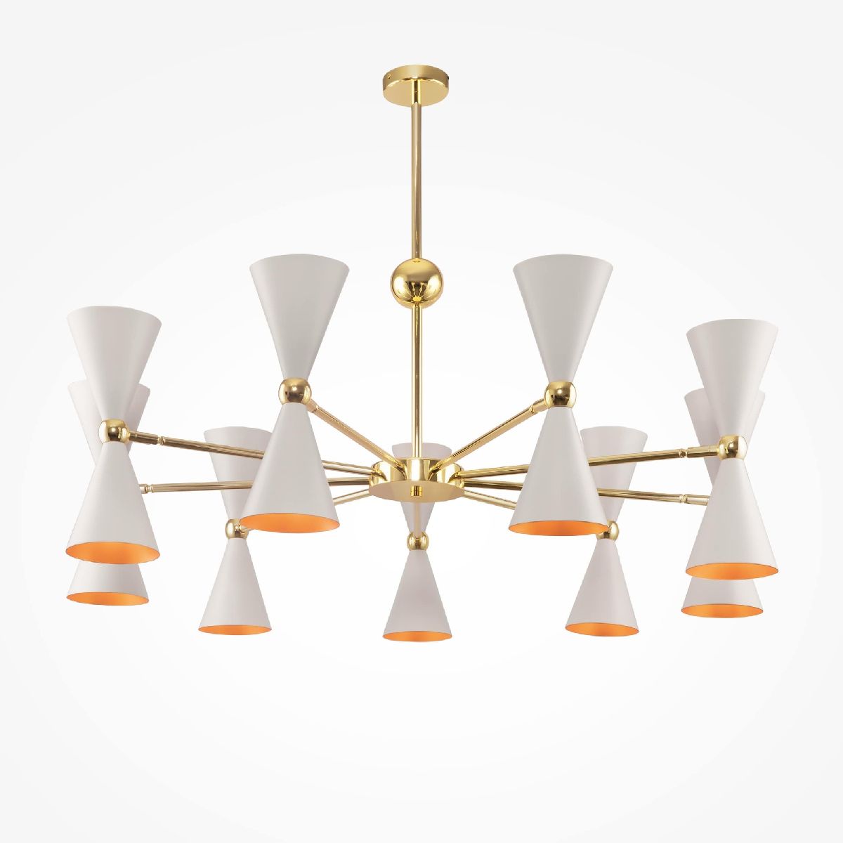 Подвесная люстра второго света Maytoni Vesper MOD108PL-18WG