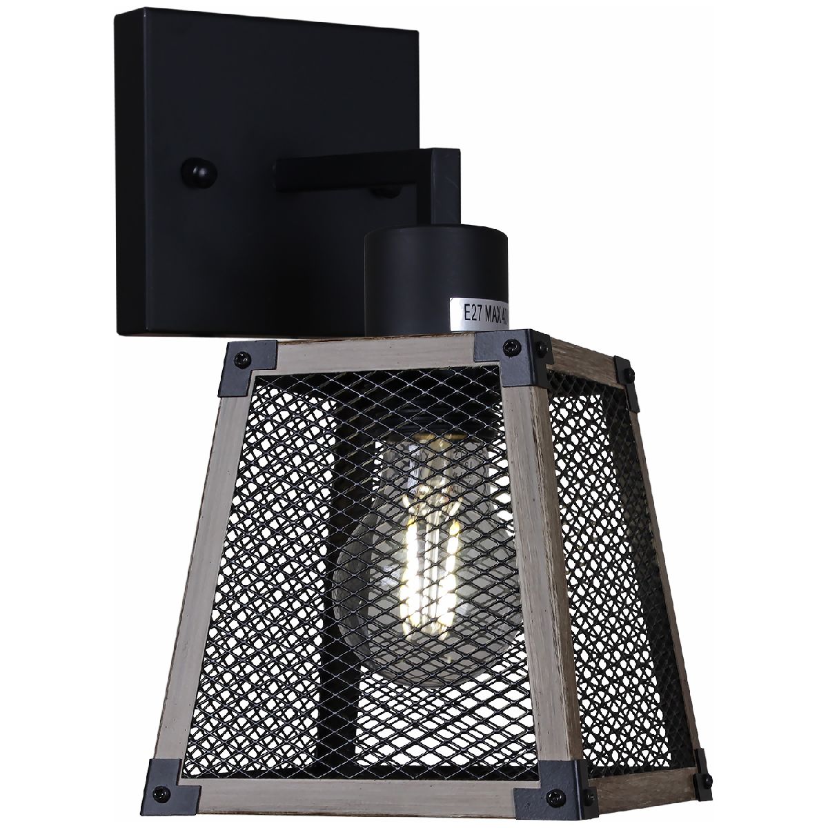 Бра Illumico IL1006-1W-05 BK WOOD