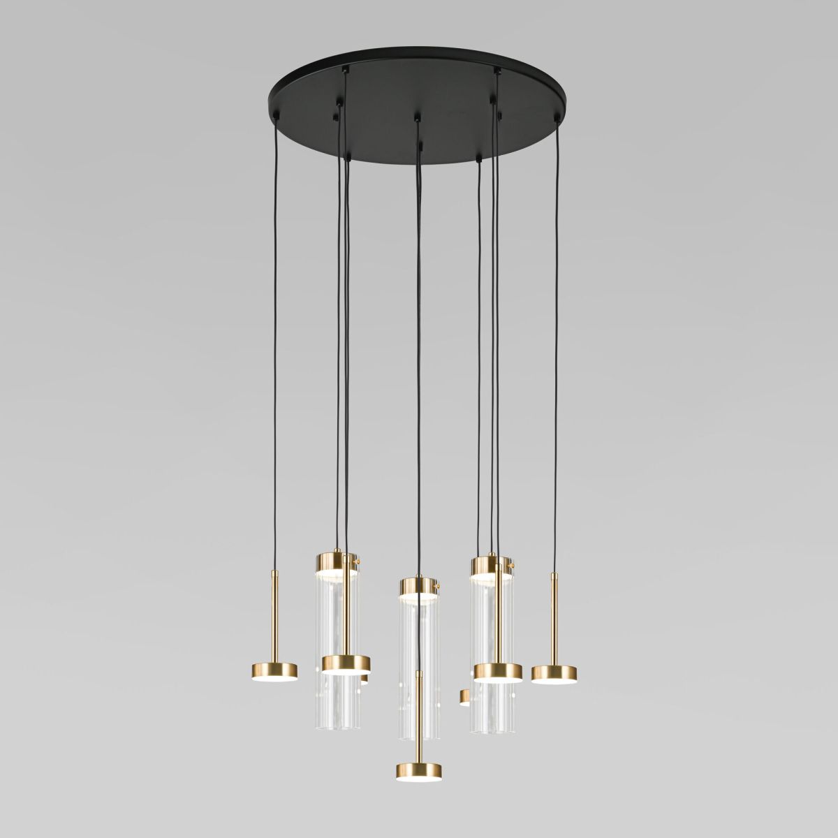 Подвесной светильник Eurosvet Quarzo 301102 LED латунь a071892