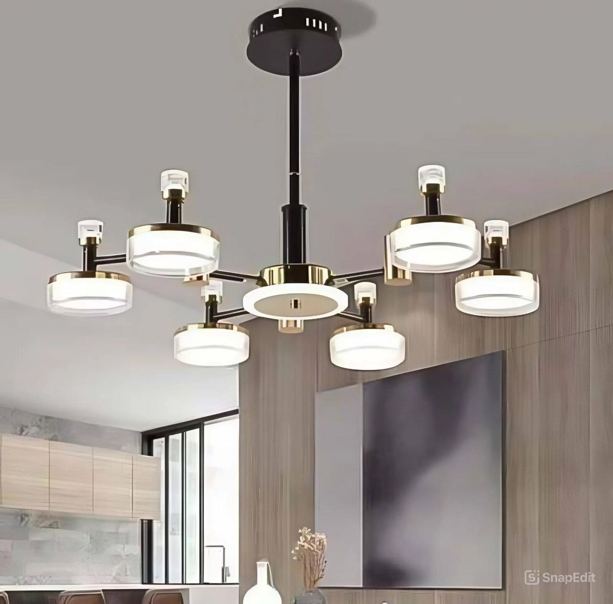 Люстра на штанге Alfa Light F1324-07