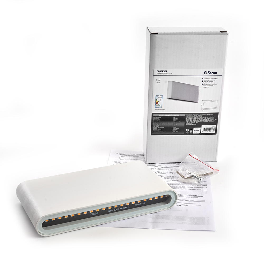 Уличный настенный светильник Feron Техно DH505 48363