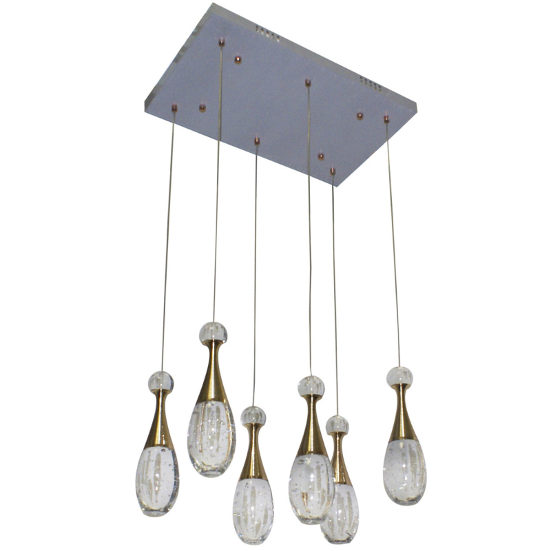 Подвесная светодиодная люстра Kink Light Флакон 08546(3000К)