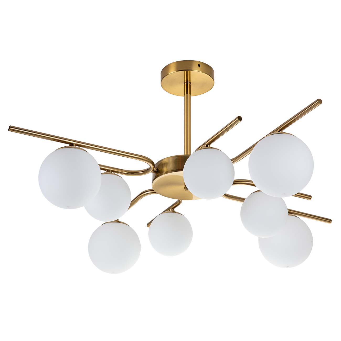 Люстра на штанге Escada Sphere 642/8P Brass