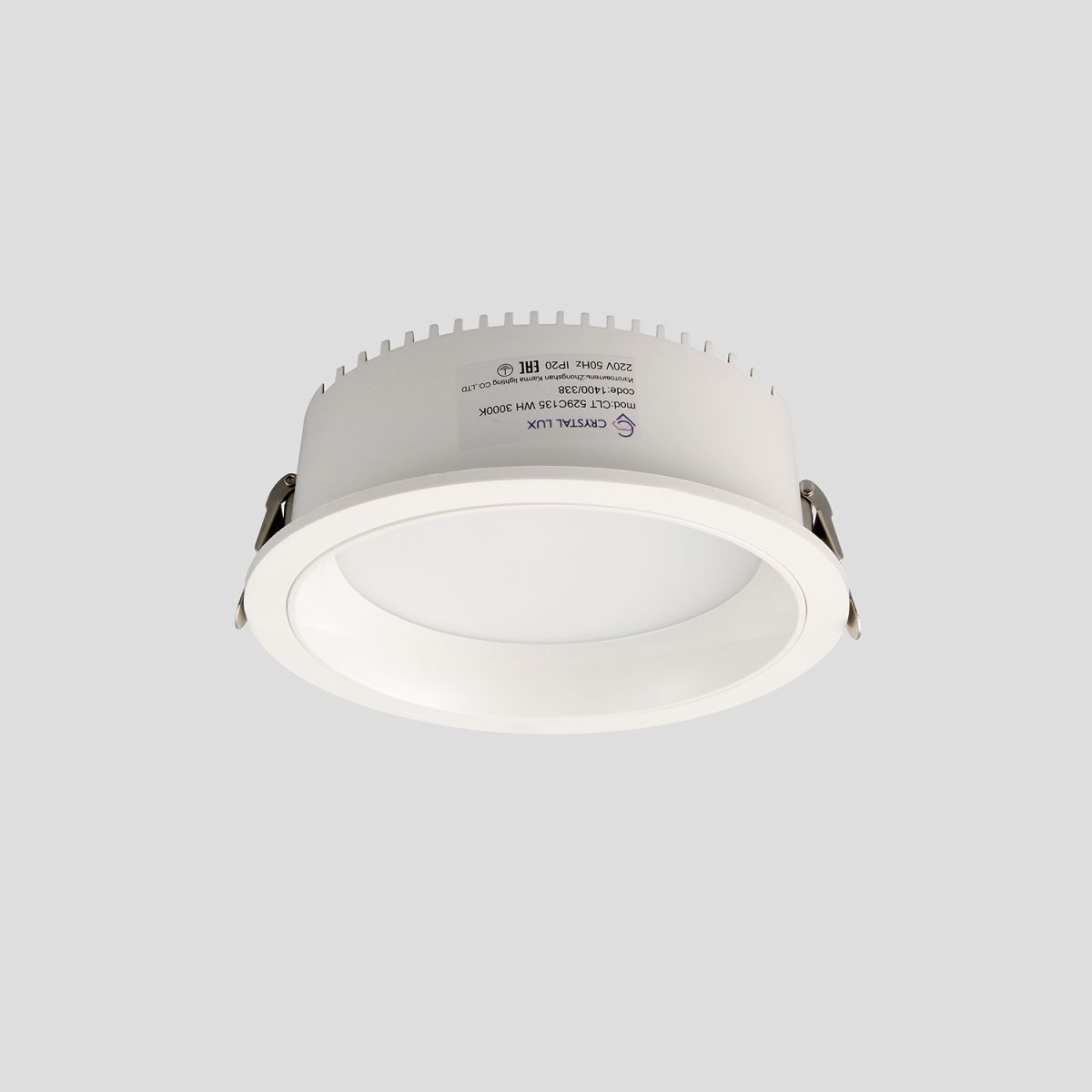 Встраиваемый светильник Crystal Lux CLT 529C135 WH 3000K