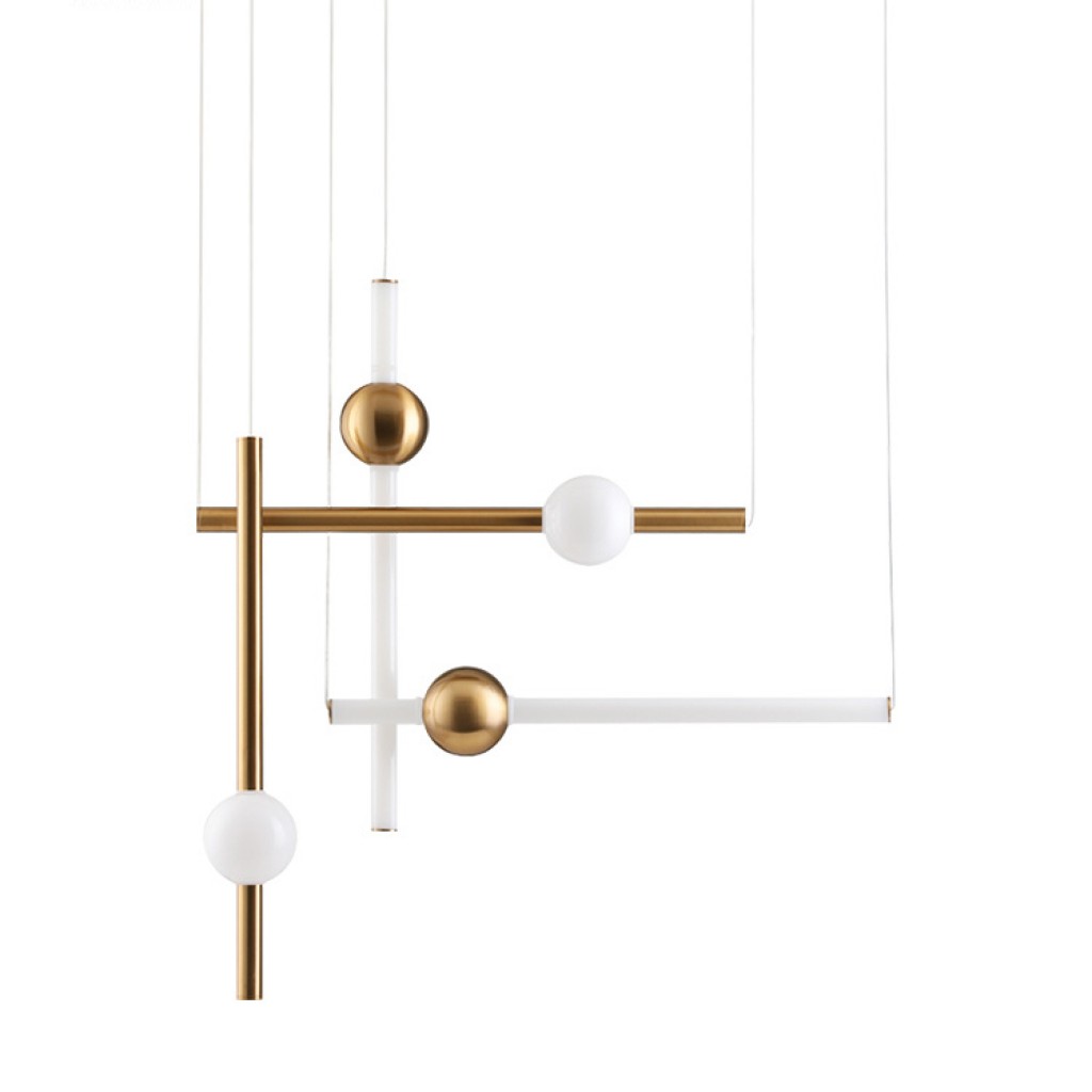 Подвесной светильник DeLight Collection Orion 10053P/B2 gold