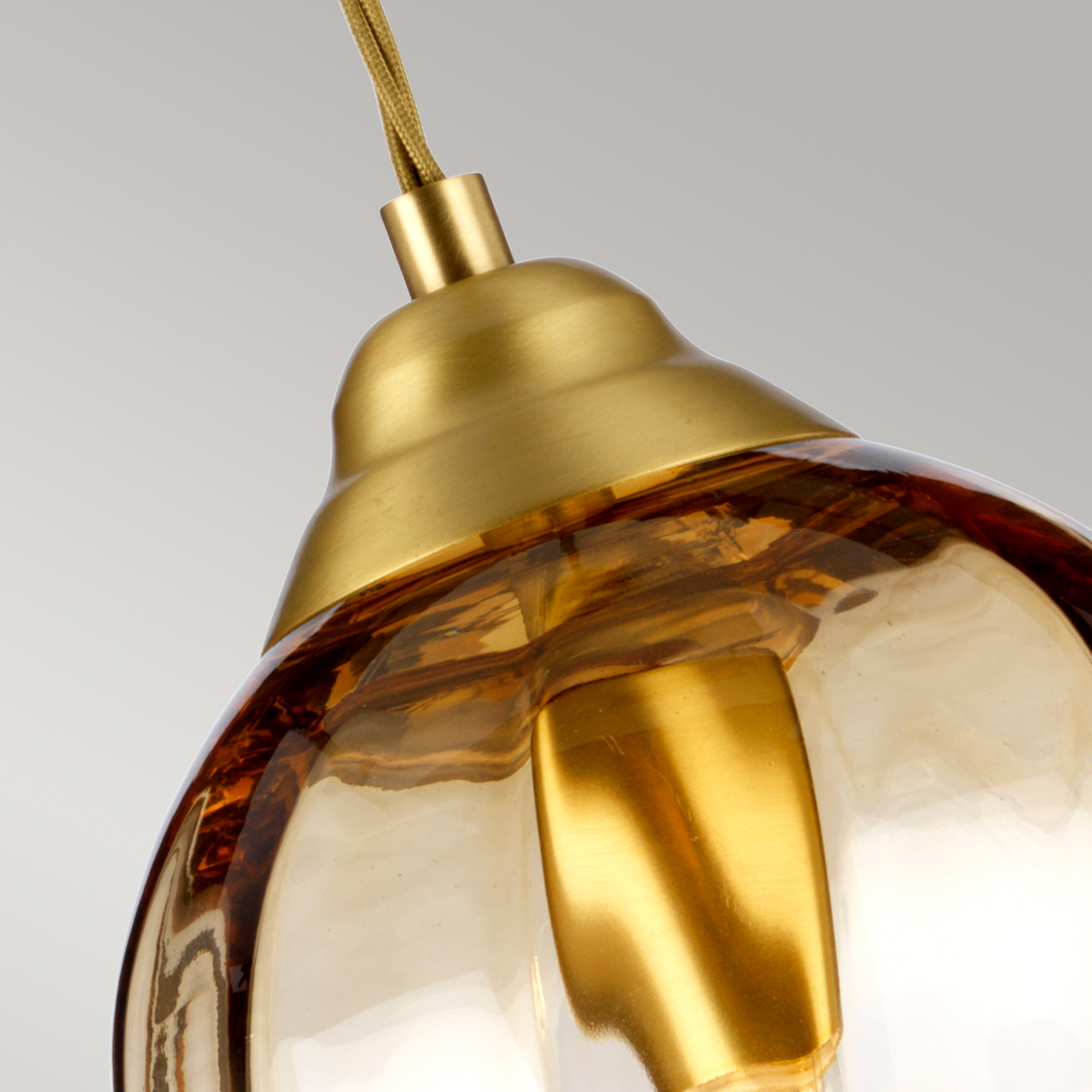Подвесной светильник Elstead Lighting Tiber TIBER-P-AMBER