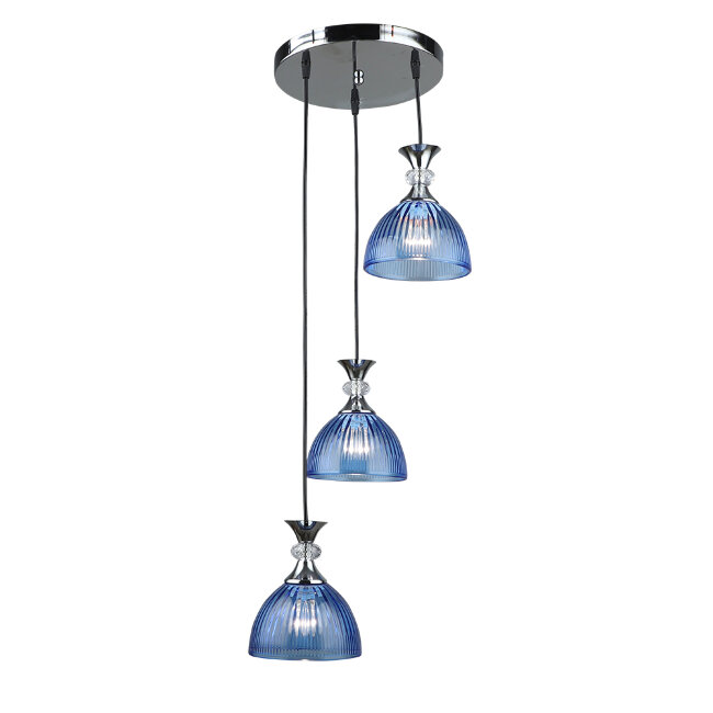 Подвесная люстра Wedo Light Leki WD3629/3P-CR-BL