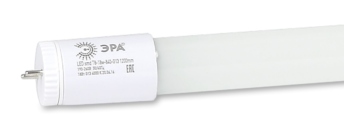 Лампа светодиодная Эра G13 20W 6500K LED T8-20W-865-G13-1200mm Б0033005