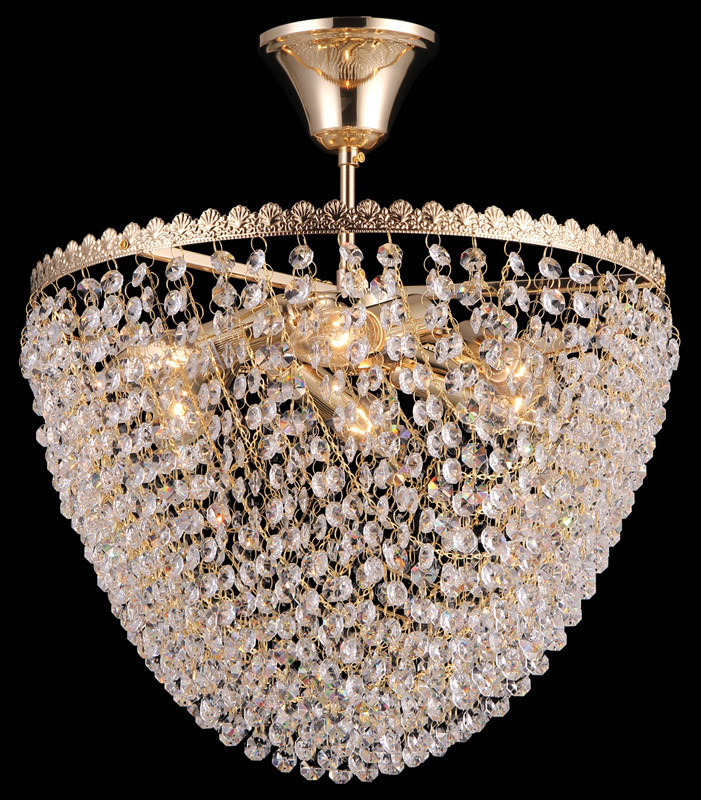 Люстра на штанге Natali Kovaltseva VICENZA 70022-6C FRENCH