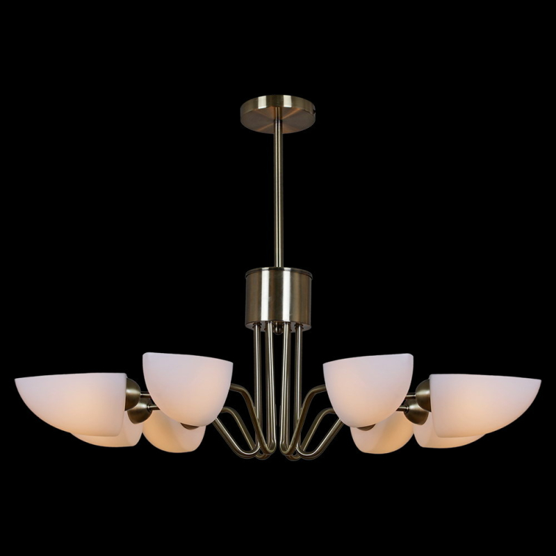 Люстра на штанге Illumico IL0448-8PWSQ-79 AB