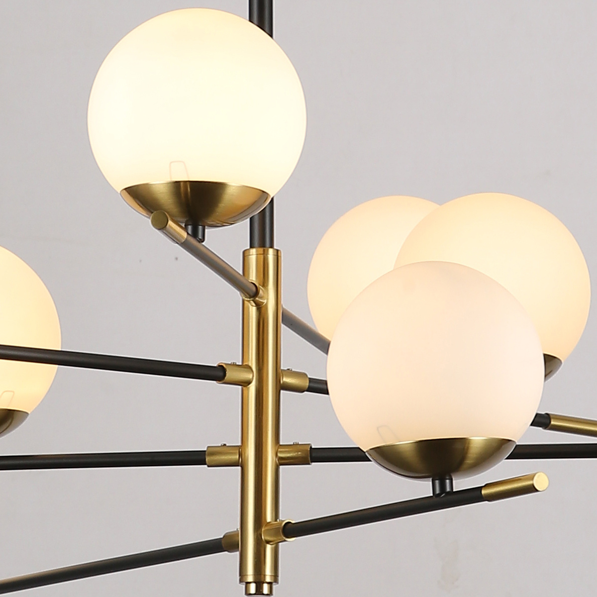 Люстра на штанге Illumico IL0063-8P-79 BK COP