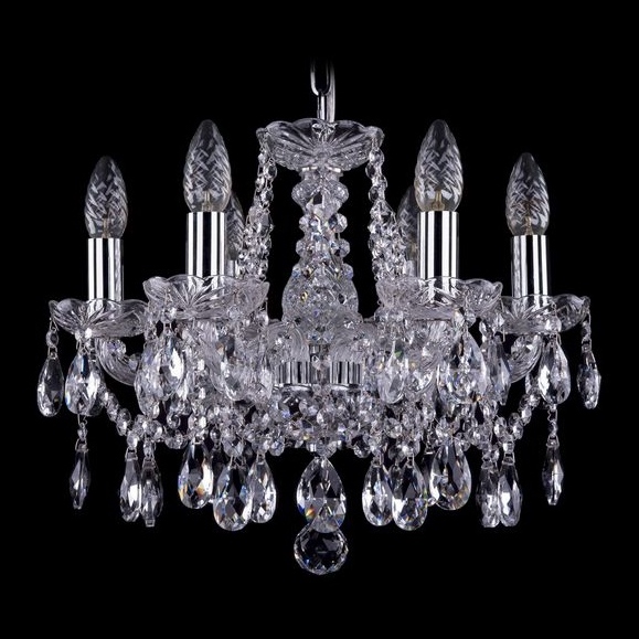 Подвесная люстра Bohemia Ivele 1413/6/141/Ni