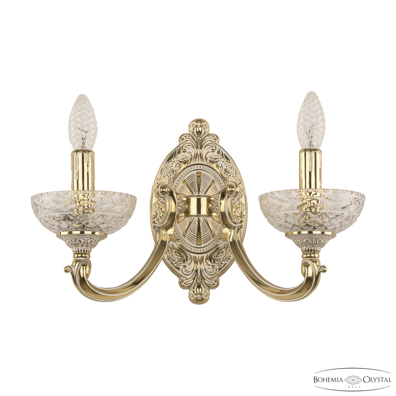 Бра Bohemia Ivele Crystal Verona 7209B10/2/175 GW P Clear/M-1F