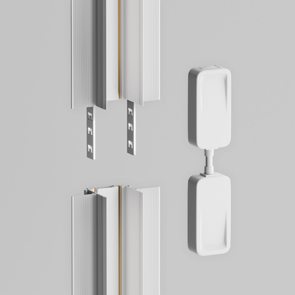 Коннектор прямой встраиваемый Maytoni Radity TRA084C-W-12