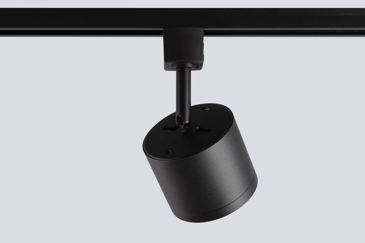 Трековый однофазный светильник Crystal Lux CLT 0.31 020 BK