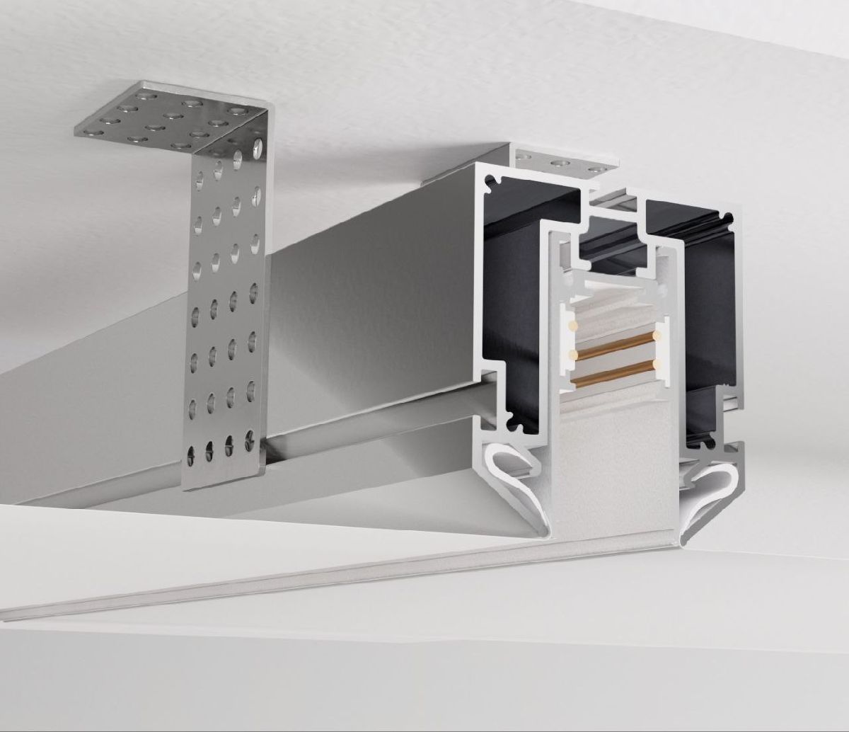 Шинопровод встраиваемый Donolux Space-track System DLT2500InCW