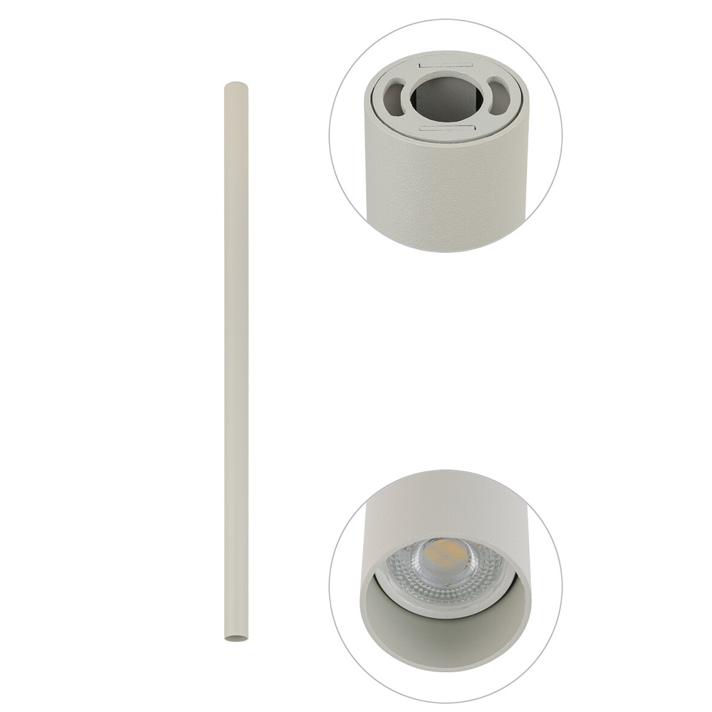 Накладной светильник Nowodvorski Fourty L Gray 10895