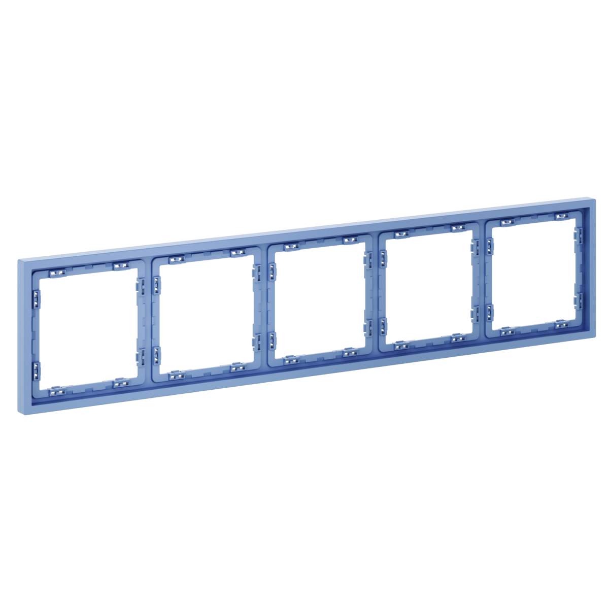 Рамка пластиковая Voltum S70 на 5 постов, (деним) VLS100515