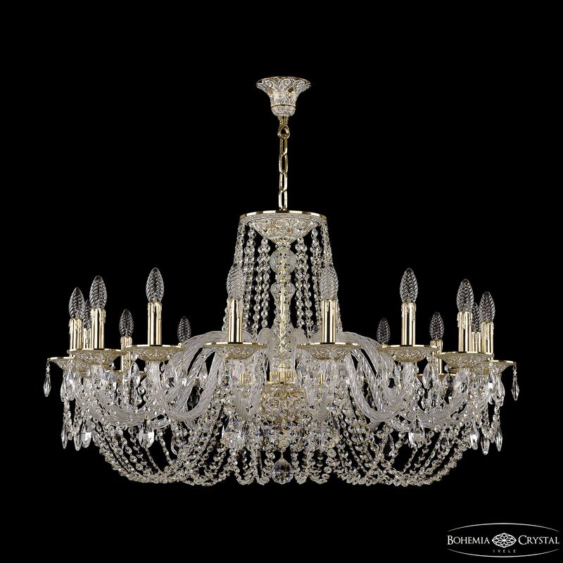 Подвесная люстра Bohemia Ivele Crystal 16202/16/360 GW