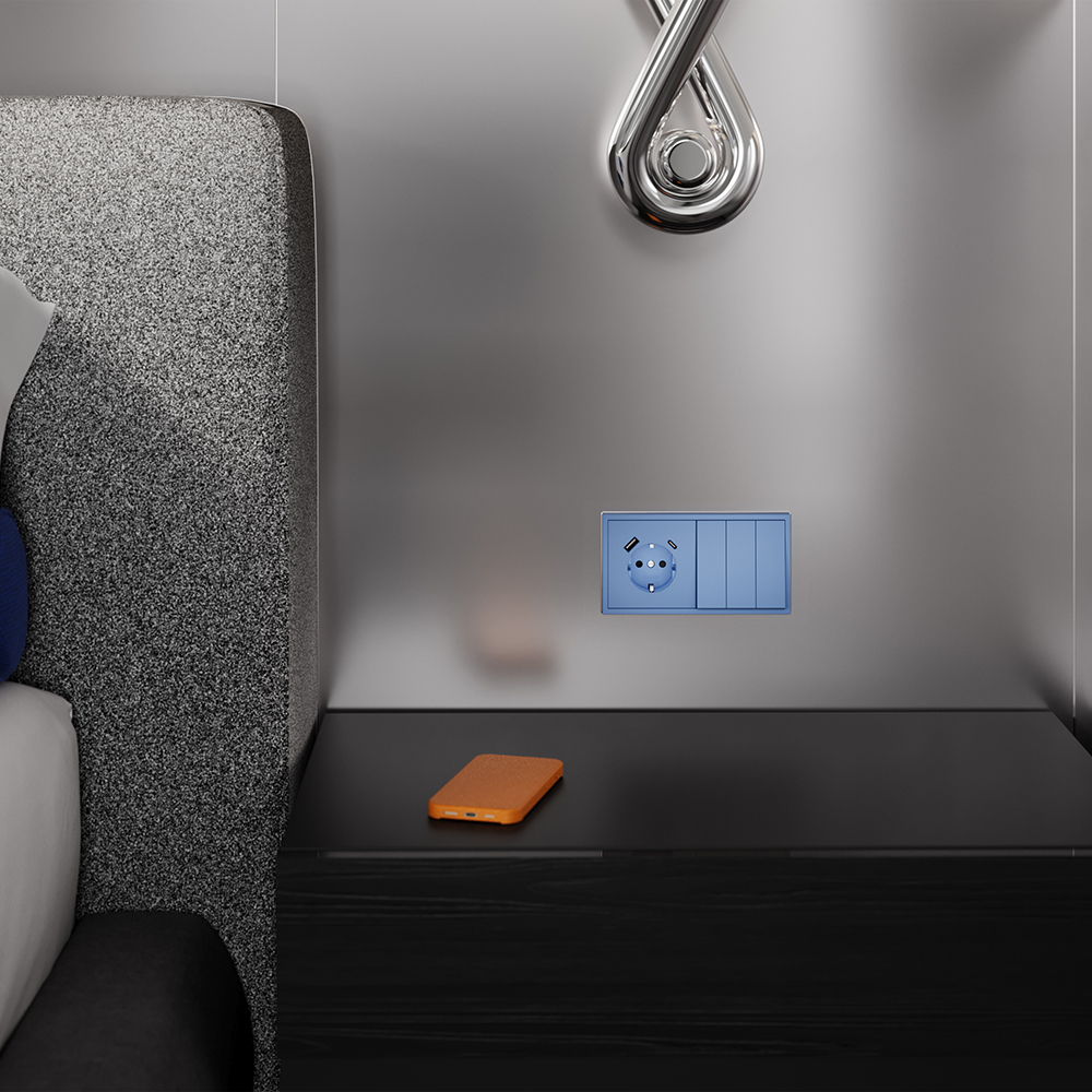 Клавиши для выключателя/переключателя трехклавишного Voltum S70 (деним) VLS000515