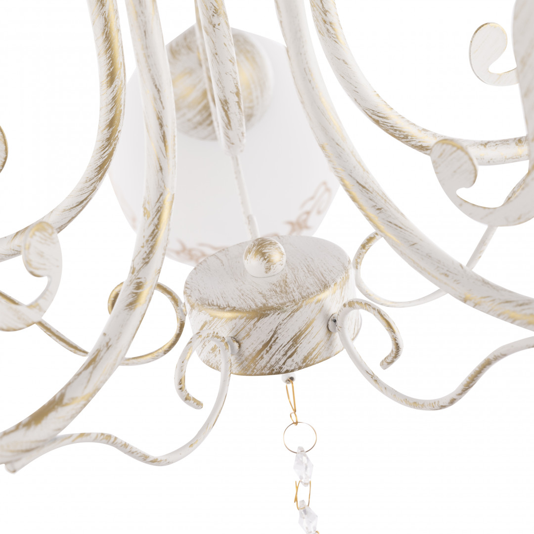 Потолочная люстра Arte Milano 341900/5 WT+G