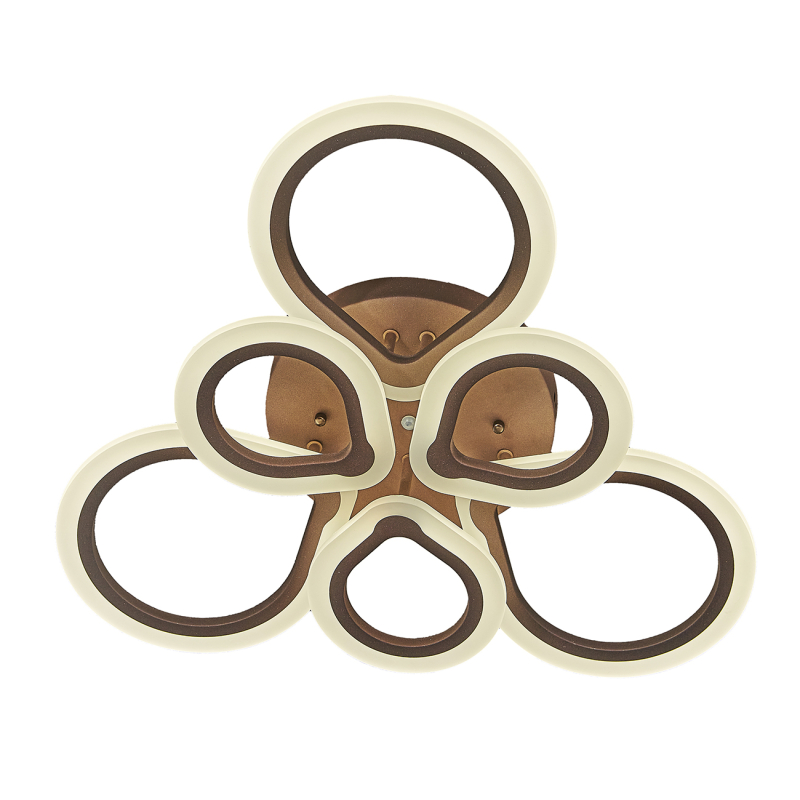 Потолочная светодиодная люстра Escada Molly 10221/6LED Coffee