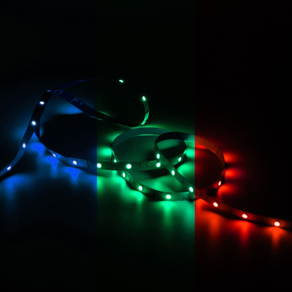 Светодиодная лента Gauss Basic 12В 5050 6Вт/м RGB 5м IP20 BT012