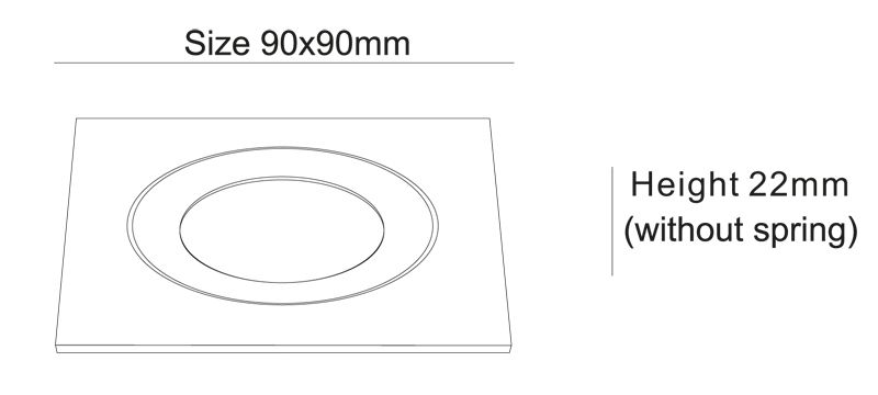Рамка Deko-Light 930257