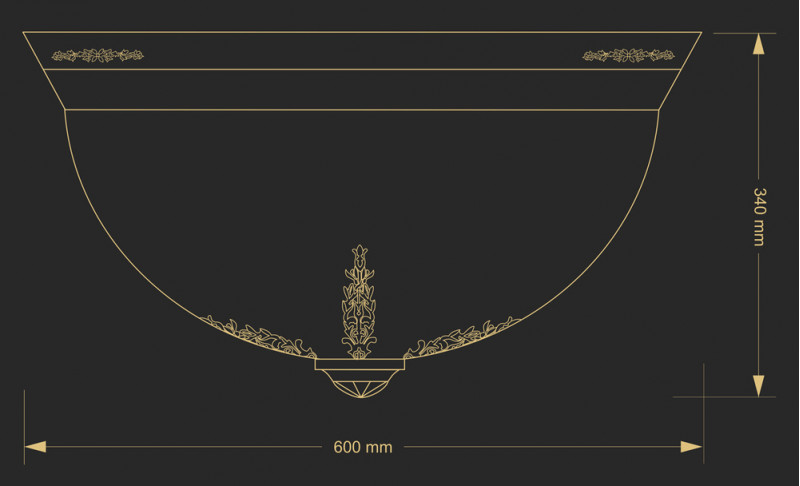 Потолочный светильник Kutek Bellagio BEL-PL-5(P)OZ-SW