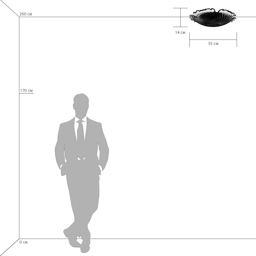 Потолочный светильник Lightstar Murano 601053