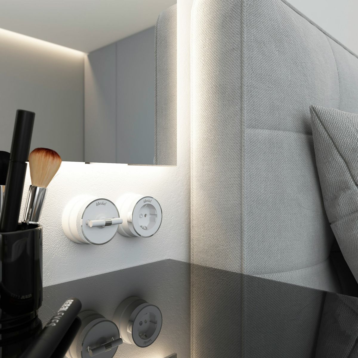 Переключатель одноклавишный Werkel Vintage 4690389174025 W5812050