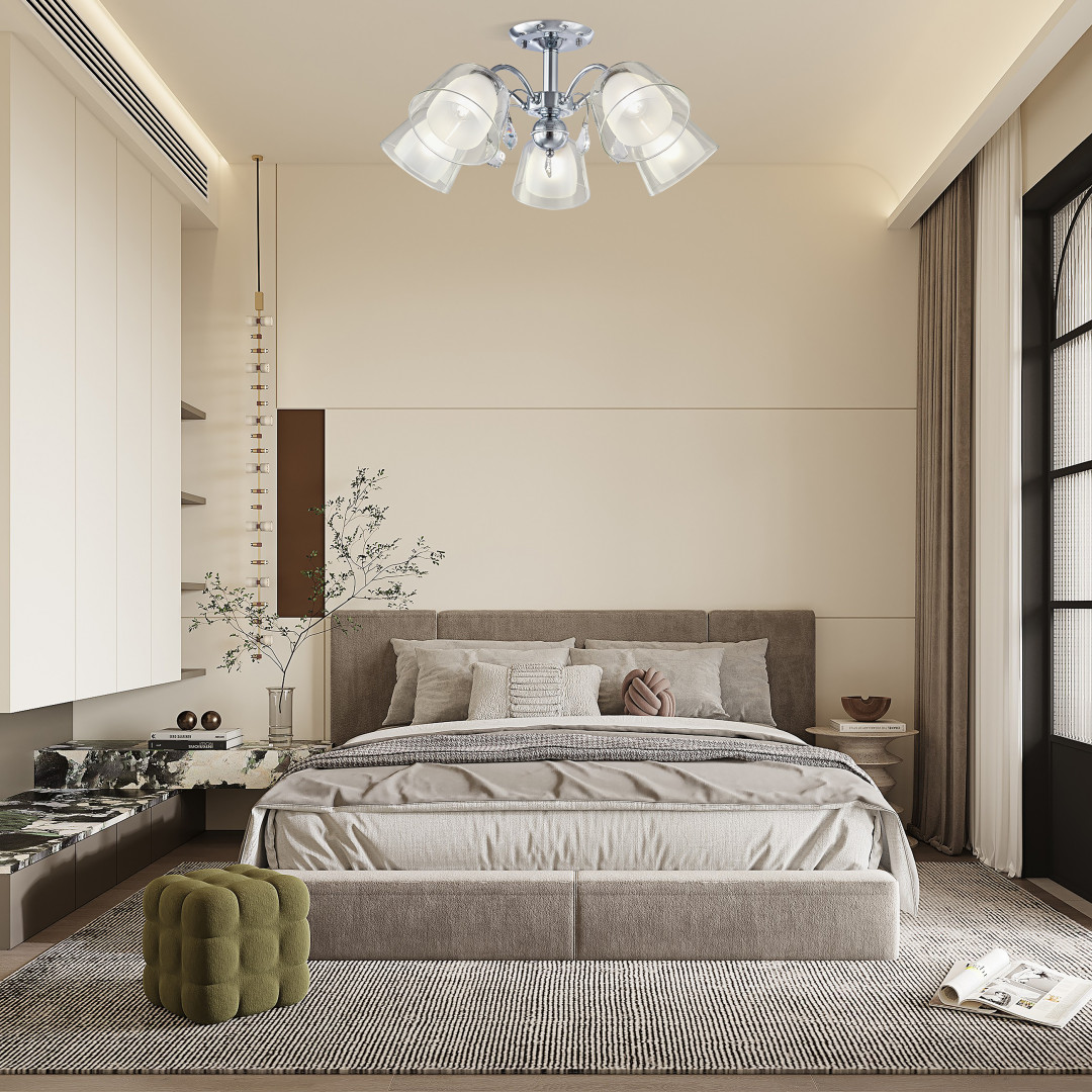 Люстра на штанге Arte Milano Napoli 336820/5 CR